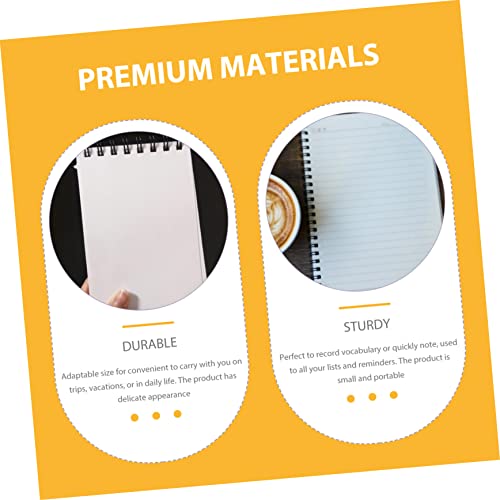 Creative Blank Flashcards Binder Rings Portable Diy Memo Cards for Vocabulary Study Notes and Daily Planning Pink Light Blue White Light Yellow Orange