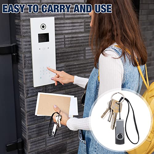Aoriher 50 Pack USB 2.0 Flash Drives Bulk, Portable USB Thumb Drives with Lanyards, Swivel Flash Drives Thumb Drives for Office School Data Storage(Black,256mb) - size: 256MB