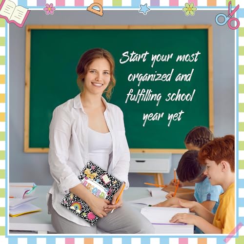 Pasimy 2026-2027 Teacher Record Book Grade Book for Teacher Classroom Spiral Bound Class Planner Double Sided Office Favors Supplies for Classroom Attendance Decoration(Composition Notebook) - style: Composition Notebook
