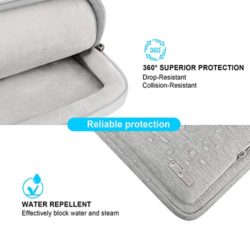 Lacdo 360° Protective Laptop Shoulder Bag, 14 inch Computer Bags for 14 inch MacBook Pro M5 Pro/Max A3426 A3427 (2026), M5/M4/M3/M2/M1 A3434 A3112 A3401 A3185 A2918 A2992 2025-2021 Messenger Bag, Gray - color: Gray, size: 14 Inch New MacBook Pro