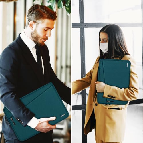 Laptop Sleeve 14 inch, Traveling Water Resistant Laptop Case with Pocket, Shockproof Protective Carrying Notebook Cover Bag Compatible for 14 Inch MacBook Air/Pro, HP, Lenovo, Dell, ASUS, Acer, Cyan - color: Cyan, size: 14 Inch