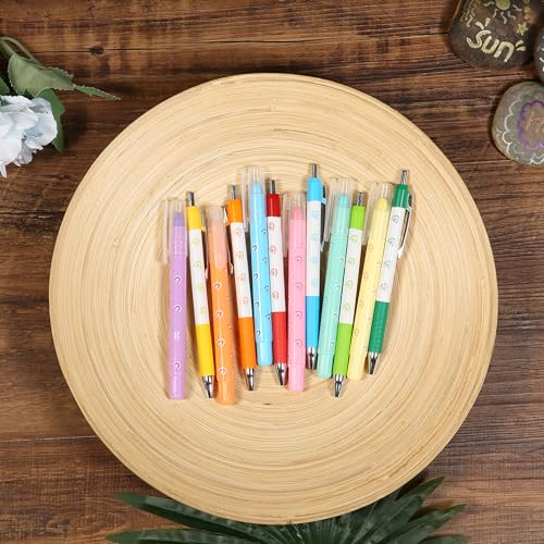Mr. Pen- Bible Highlighters and Pens No Bleed, 12 Pack | Colorful Ink Pens for Highlighting, Bullet Journaling, Note-Taking, Summarizing, Bible Study, Planning, School and Office Use - color: Vibrant and Pastel
