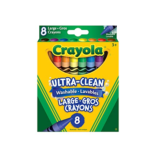 Crayola 8 Large Washable Crayons