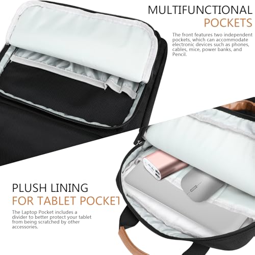 13.3-14 Inch Laptop Sleeve Bag, Laptop Bag for 14'' MacBook Pro M4 2024,14'' MacBook Pro M3&M2&M1 2023/2021, 13.6/13'' New MacBook Air M3/M2 2024/2022,Tab S8 Ultra 14.6",with Shoulder Strap(Black) - color: Black, size: 13.3-14 Inch