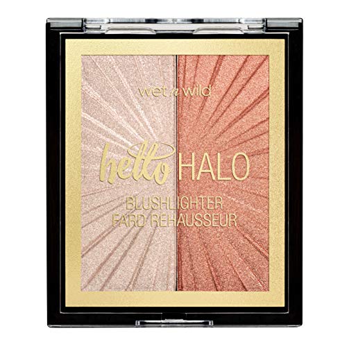 Wet n Wild MegaGlo Blushlighter, Blendable Blush & Highlighter Set, Shimmery Metallic Finish, Highlight Bling - color: 2- Highlight Bling