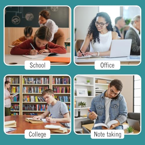 EXTRIC Composition Notebook College Ruled 2 PK Bulk 200 Pages for School - size: 2 Pack, style: College Ruled