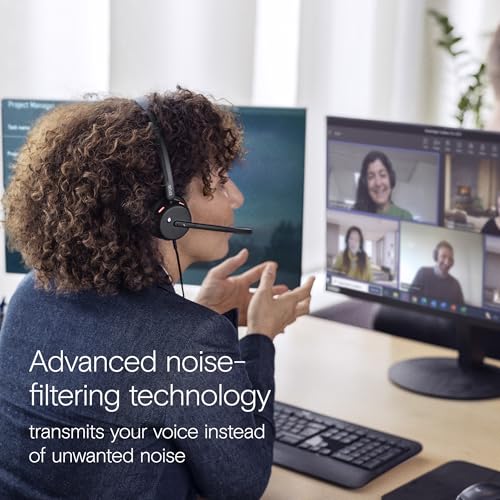 EPOS Impact 460T Binaural On-Ear USB C and USB A Wired Headset with Dual Noise-Canceling Mics, Microsoft Teams Certified, Plug-and-Play, Ideal for Office, Remote Work, Zoom & Business Calls - style: Stereo, Team Certified