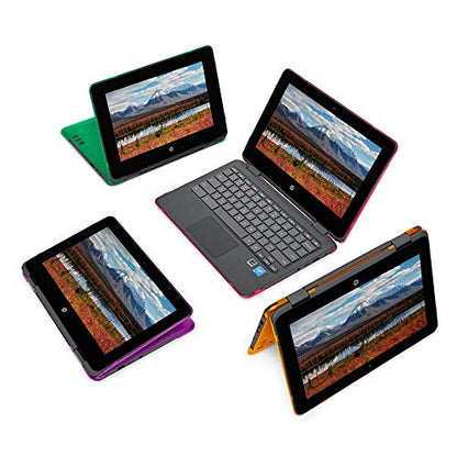 mCover Case Compatible for 2020～2022 11.6" HP Chromebook X360 11 G3 EE / G4 EE Laptops Only (NOT Fitting Any Other HP Models) - Pink - color: Pink