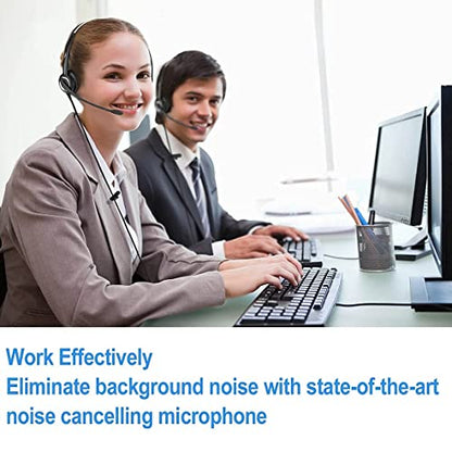 Cisco Phone Headset Mic Noise Cancelling Compatible with Cisco Phones 6861 7942g 7965g 8841 8851 8861 8945 8961 Series Model Includes U10 RJ9 Cord and 3.5mm Jack Adapter - size: Monaural headset + U10 / 3.5 mm Jack