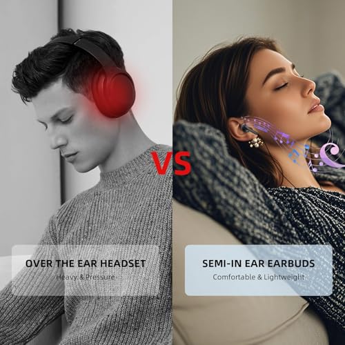 USB Headphones 7.5FT Long Cord Computer Headset Wired Earbuds Lightweight In-Ear Noise Isolation Hifi USB A Earphone with Mic Mute Volume Control for Chromebook PC Laptop Destop for Dell School Office
