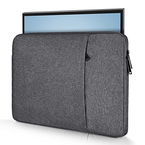Portable Monitor Case Sleeve for Most 15.6/16.1 in Monitors, Compatible with KYY MNN Innoview Forhelp ASUS Zenscreen 15.6" 16" 16.1" Portable Display Monitors, Space Grey - color: Space Grey, size: 15.6 Inch