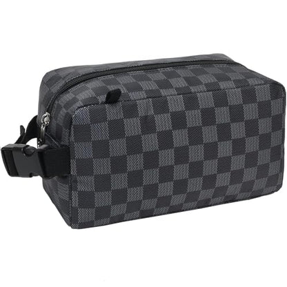 FlowFly Small Insulated Lunch box Portable Soft Bag Mini Cooler Thermal Meal Tote Kit with Buckle for Work, PlaidWithBuckle - color: PlaidWithBuckle