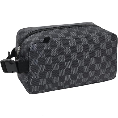 FlowFly Small Insulated Lunch box Portable Soft Bag Mini Cooler Thermal Meal Tote Kit with Buckle for Work, PlaidWithBuckle - color: PlaidWithBuckle
