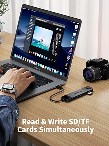 Lemorele 트리플 모니터용 13 in 1 USB C 도킹 스테이션, 듀얼 4K HDMI, 1000M RJ45, VGA, 4 USB 3.0/2.0, SD/TF, 3.5MM 오디오, USB C 3.0, 100W PD, 타입 C 노트북과 호환 - size: Update-13 in 1 RJ45