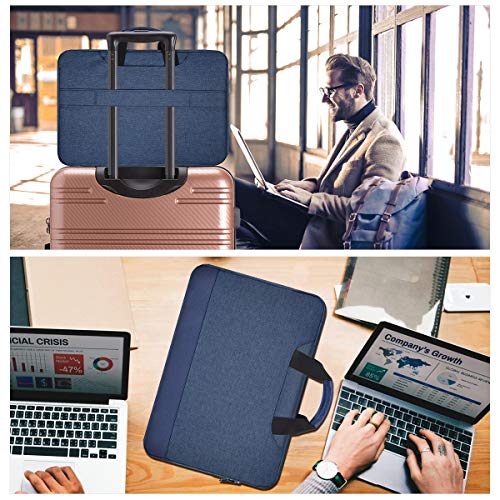 11.6 12.9 Inch Laptop Bag Men Women TSA Briefcase Sleeve for Macbook Neo 13 A18 Pro A3404, iPad Air 13 M4 M3 2026, 13" iPad Pro M5 M4, iPad 12.9", Acer Lenovo Dell Chromebook 11.6" Carrying Case, Blue - color: Blue, size: 11.6-12.9 Inch