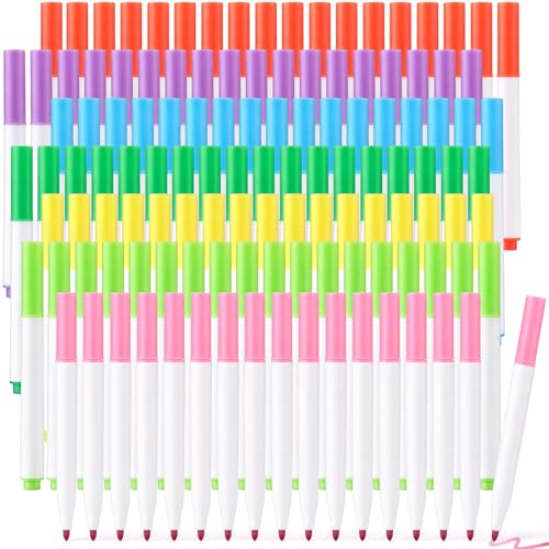 Fullhawl 300 Pcs Dry Erase Markers Bulk Fine Tip Whiteboard Markers Assorted Colors, Low Odor Easily Erase for Office School Classroom Home (Pastel) - color: Pastel