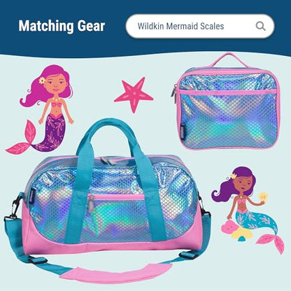 Wildkin 16-inch Kids Backpack – Durable, Padded & Spacious School Bag for Boys & Girls - Mermaid Scales - color: Mermaid Scales