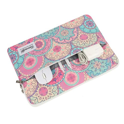 Notebook Computer 13-13.3-inch Notebook case, Suitable for MacBook Air/Pro 13 /Pro 14, HP Dell ASUS Lenovo Notebook, Polyester Upright Computer case with Pocket (Bandanna) - color: Bandanna, size: 13 inch/13.3 inch