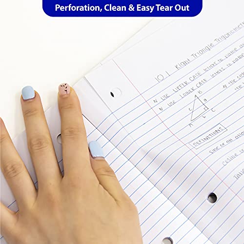 BAZIC PRODUCTS 1-Subject Wireless Notebook, College-Ruled, 80 Ct, 24-Case | 80 college-ruled sheets, flat glue-bound spine, 10.5 x 8 in, No wire to snag - size: 24-Pack