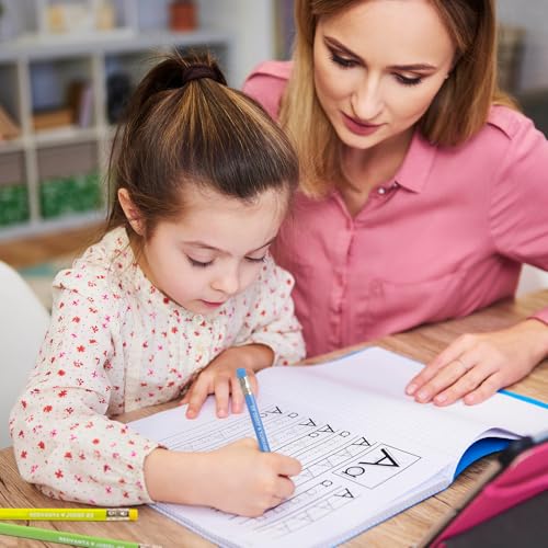 Jumbo HB Pre-sharpened Pencils #2 for Toddlers Preschoolers First Writing, Thick Triangular Grip Fat Pencils with Latex-Free Erasers, Break-Resistant, Back to School Supplies, 12 Count - color: Vibrant