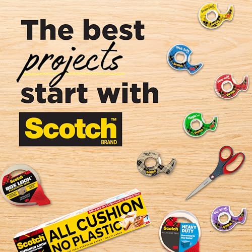 Scotch Magic Tape 2 Rolls, 1/2″ x 450″ Each – Invisible Matte Finish Office Tape (Photo Safe, Write-On) 2-Pack