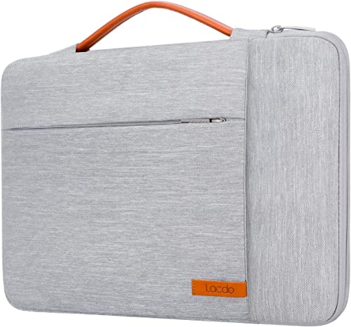 Lacdo 360° Protective Laptop Sleeve Case for 13 inch MacBook Air M5 A3449 (2026), M4 A3240 2025, M3 A3113 A2681 A2337 | 13" MacBook Neo A18 Pro A3404 (2026) | iPad Air/Pro 13 M5 Computer Bag, Gray - color: Gray, size: New MacBook Air/Neo/Pro 13 Inch