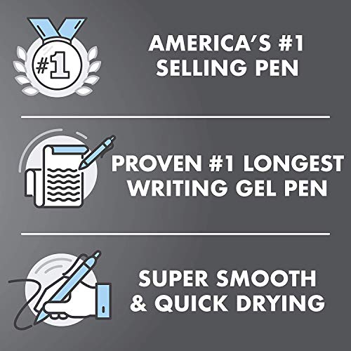 PILOT G2 Premium Gel Pens, 0.7mm Fine Point, Pack of 10 | Refillable & Retractable, 5 Black & 5 Blue Ink Pens
