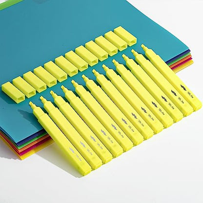 Mr. Pen- Yellow Aesthetic Bible Highlighters No Bleed Through, 8 pcs | Chisel Tip, Cute Highlighter for Journaling Supplies and School Accessories, Bible Highlighters and Pens No Bleed