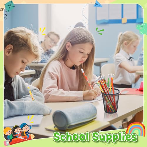 Tenceur Third Grade Pencils, 48 Pcs 3rd Graders Pencils with Erasers, 3 Motivational Designs, Welcome to Third Grade Student Gifts from Teacher, Classroom Rewards Back to School Supplies - color: 3rd Graders