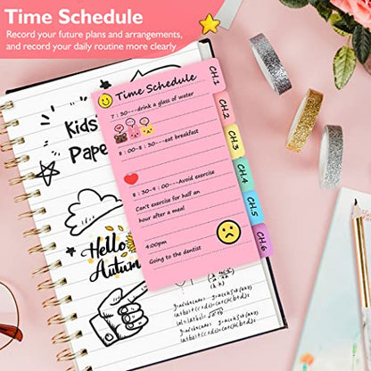 Sticky Notes Set, Post Self-Stick Notes Pads for Journaling Notebook Planner Study, Office Supplies College Essentials Back to School Supplies for High School Students Teen Girl Gifts Preppy - color: Pastel