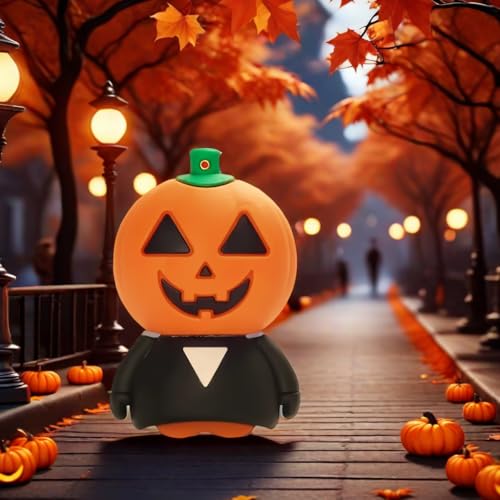 128GB USB 3.0 Flash Drive Cartoon Novelty Halloween Pumpkin Man Memory Stick Silicone Rubber Pendrive - color: Pumpkin man, size: 128GB 3.0