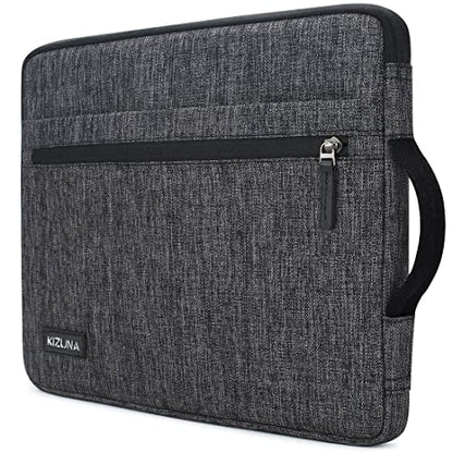 kizuna 12.5-13.3 Inch Laptop Sleeve Case Computer Bag for 13.6" New MacBook Air M2 2022/iPad Pro M2 12.9"/MacBook Pro 14 M1 Max 2022/13.3" MacBook Air/14.2" MateBook X Pro/Lenovo/Dell,Brown - color: Grey, size: 12.5-13.3 Inch / MacBook Pro 14 M1 Max