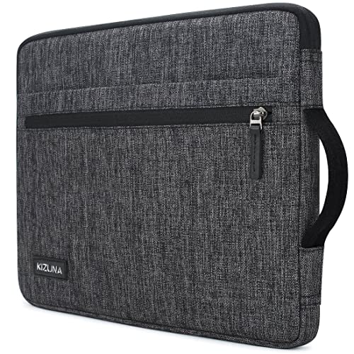 KIZUNA Laptop Sleeve 11 Inch Water-Resistant Computer Case Hand Bag for 13" MacBook Pro M2/13 Surface Pro 8 X/13.4" DELL XPS 13/12.4" Samsung Galaxy Tab S7/11.6" Samsung Chromebook 4/13.3" ASUS, Grey - color: Grey, size: 11-11.6 Inch / MacBook Pro M2 2022