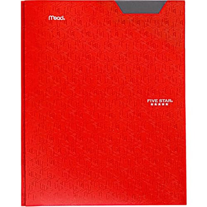 Five Star 2 Pocket Folders with Prong Fasteners, Stay-Put Folder, Folders with Pockets, Color Selected For You, 1 Count (34030)