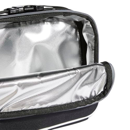 adidas Unisex Foundation Insulated Lunch Bag, Black/White, ONE SIZE - color: Black/White