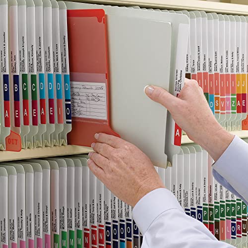 Smead End Tab Pressboard Fastener File Folder with SafeSHIELD, 2 Fasteners, 2" Expansion, Letter Size, Gray, Green, 25 Count, 34715 - size: 2" Expansion