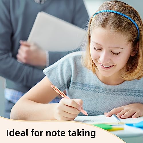 NUSIGN Gel Pens, 10 Pcs 0.5mm Retractable Black Ink Fine Point Rolling Ball Gel Pen, Smooth Writing No Bleed for Journaling Note Taking, Home School Office Supplies - color: Morandi-10pcs