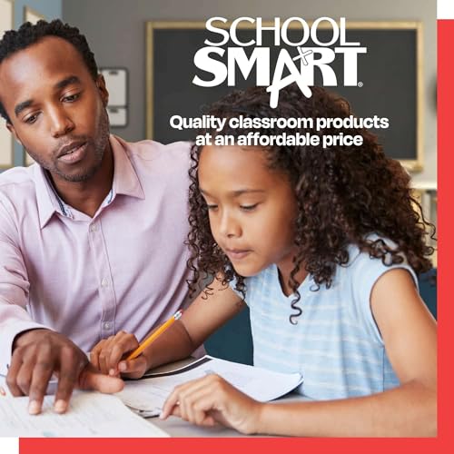 School Smart Graph Paper, 8-1/2 x 11 Inches, 1/4 Inch Rule, White, 500 Sheets - size: 8-1/2 x 11 Inches