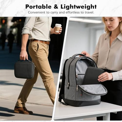 MoKo 7-8 Inch Padded Tablet Sleeve Protective Carrying Case for iPad mini (A17 Pro) 8.3" 2024, iPad mini 6/5/4/3/2th, 7" eReader, Tablet Bag with Handle, Black - color: Black, size: 7-8 Inch