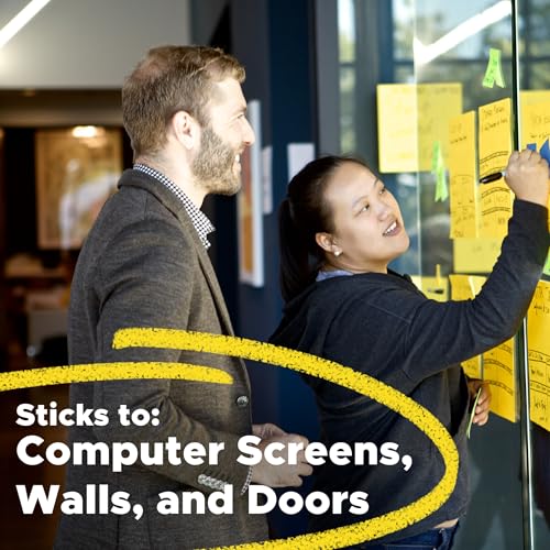 Post-it Super Sticky Big Notes, 8 in. x 8 in., Extra Large Sticky Notes in Papaya Fizz, 2 pads, 60 Sheets Total, Great for Vision Boards, Creative Projects, Study Spaces, Group Brainstorming, and More - color: Papaya Fizz