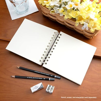 Bee Paper Company BEE-808S60-1824 Deluxe Drawing Paper Afdeluxe 18-Inch-by-24-Inch, 18-inch x 24-inch, 50 Sheet Wire Bound Pad - size: 18-inch x 24-inch, 50 Sheet Wire Bound Pad