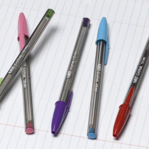 BIC Cristal Bold Ball Pen 24pk Assorted