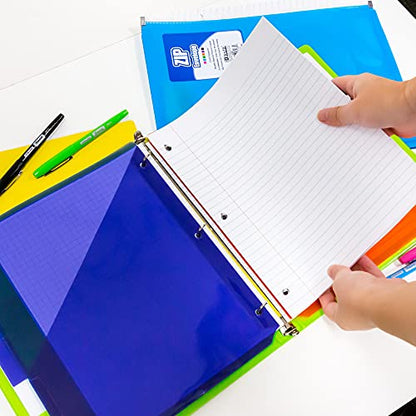 BAZIC Products Wide-Ruled Filler Paper, 3-Hole Punched, 150 Sheets, 24-Case | 10.5 x 8 in, fit standard 3-ring binders, class notes and homework - color: Wide Ruled (150 Sheets), size: 24-Pack