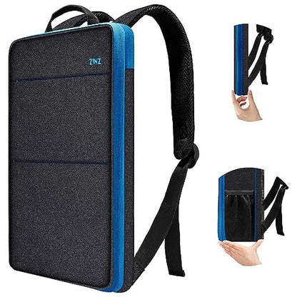 ZINZ Slim & Expandable Laptop Backpack Water Resistant Backpack Travel Backpack Compatible with MacBook Air/Pro/Neo 13-14 inch, XPS 13/14, Surface 13.5" and Most 13-14 Notebooks，B01BL01 - color: B01bl01, size: 13"-14"