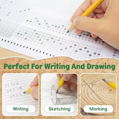 School Supply Boxes | 10 ct. Wooden Pencil Pack | 1 Pack | Pre-Sharpened No. 2 Wooden Pencils | 10 Total Pencils