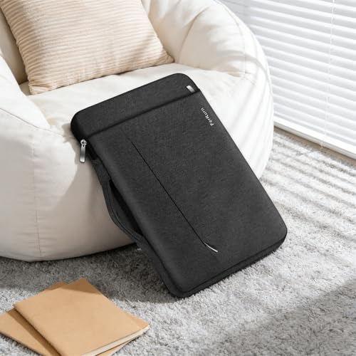 Ferkurn Laptop Case Sleeve for Men Women Chromebook Case Compatible with MacBook Air/Pro Lenovo Surface HP Dell ASUS Acer, 14 inch, Black - color: Black, size: 14 inch