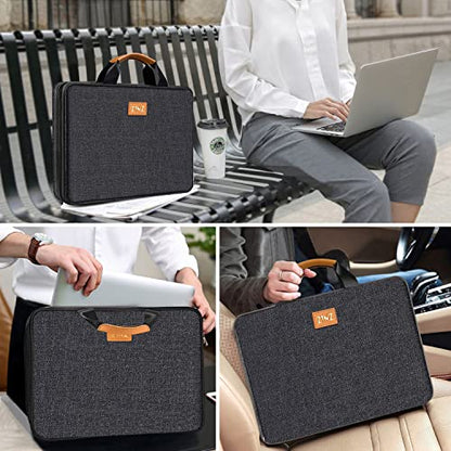 ZINZ Slim Expandable Laptop Case 13 Inch Sleeve Upgraded Protective Durable TSA Handbag for 13" MacBook Air/Pro/Neo M5/M4/M3/M2/M1, iPad Pro 12.9, Surface Pro 3/4/5/6/2017 12.3", XPS 13,B01K01 - color: B01k01, size: 13"