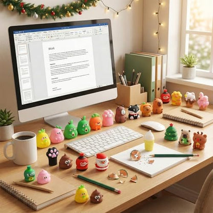 Cute Pencil Sharpeners for Kids, Cartoon Pencil Sharpener Manual, Handheld Pencils Sharpener, Colored Pencils Sharpeners Kawaii Stationary Gifts School Home Office Supplies