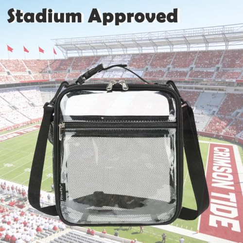 FlowFly Kids Lunch box Insulated Soft Bag Mini Cooler Back to School Thermal Meal Tote Kit for Girls, Boys, Clear - color: Clear