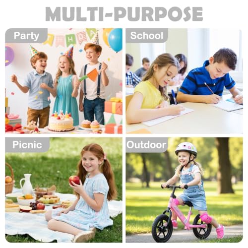 FlowFly Kids Lunch box Insulated Soft Bag Mini Cooler Back to School Thermal Meal Tote Kit for Girls, Boys(Heather Grey) - color: Heather Grey